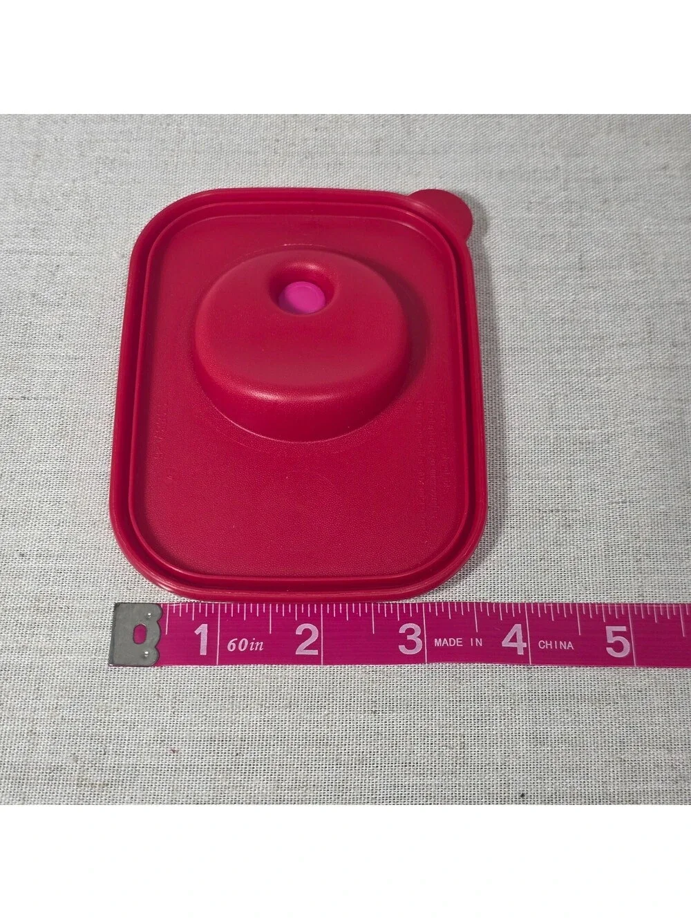 Tupperware Rock N Serve Replacement Lid Pink 3388A-6 Microwave Vent Cover Pink